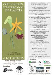 fulletó XXIII Fira d'intercanvi de Plantes de la Floresta